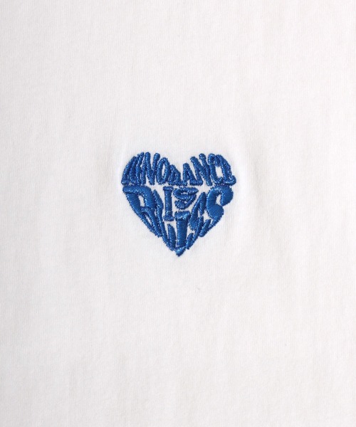 SITRY(シトリー)の「SITRY Heart Embroidery T-Shirt/別注 オーバーサイズ ハートロゴ ワンポイントラメ刺繍 半袖Tシャツ レディース メンズ(Tシャツ/カットソー・レディース・ホワイト/ブラック/ブラック系その他4/ブラック系その他5/ブラック系その他2/ブラック系その他3/ホワイト系その他4/ホワイト系その他5/ホワイト系その他2/ホワイト系その他3/ホワイト系その他/ブラック系その他・M/L/XL)」の21枚目の写真