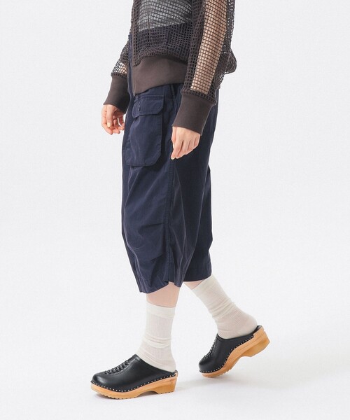 BEAMS BOY（ビームスボーイ）の「ミリタリー ショーツ（その他パンツ・レディース・ネイビー/オリーブ・2/1/0）」の6枚目の写真