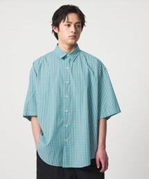 CITEN | ＜CITEN＞スタンダードハーフスリーブシャツギンガムチェック(シャツ/ブラウス)