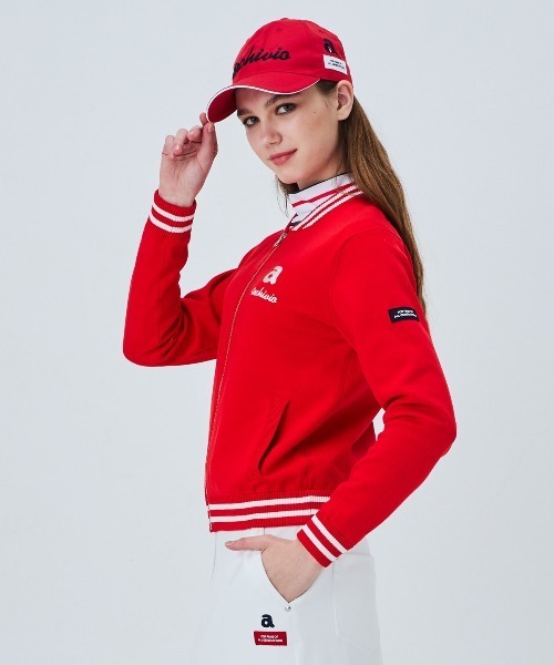 archivio(アルチビオ)の「<LADIES>バック刺繍ニットブルゾン(ブルゾン・レディース・ネイビー/ホワイト/レッド/ライトブルー・M/S)」の13枚目の写真