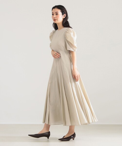 MARIHA（マリハ）の「【別注】MARIHA / 花のセレナーデのワンピース（ワンピース・レディース・ブラウン系その他2/インディゴブルー・38S/36S）」の4枚目の写真