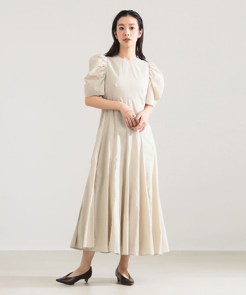 MARIHA（マリハ）の「【別注】MARIHA / 花のセレナーデのワンピース（ワンピース・レディース・ブラウン系その他2/インディゴブルー・38S/36S）」の5枚目の写真