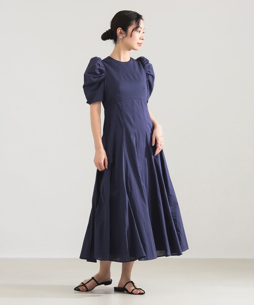 MARIHA（マリハ）の「【別注】MARIHA / 花のセレナーデのワンピース（ワンピース・レディース・ブラウン系その他2/インディゴブルー・38S/36S）」の7枚目の写真