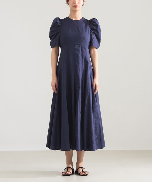 MARIHA（マリハ）の「【別注】MARIHA / 花のセレナーデのワンピース（ワンピース・レディース・ブラウン系その他2/インディゴブルー・38S/36S）」の9枚目の写真