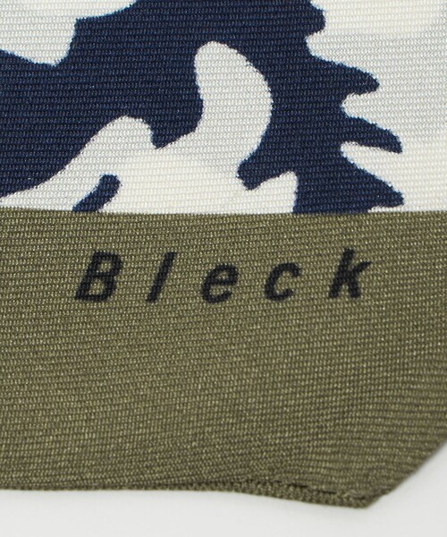 green label relaxing（グリーンレーベルリラクシング）の「＜Bleck＞リーブス スカーフ（ストール/ショール・メンズ・ネイビー・FREE）」の3枚目の写真