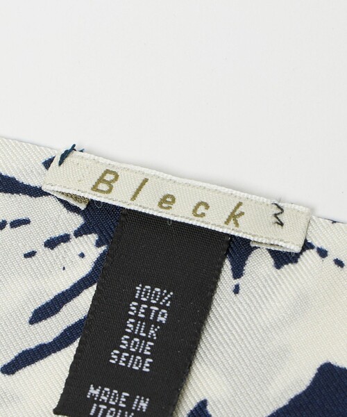 green label relaxing（グリーンレーベルリラクシング）の「＜Bleck＞リーブス スカーフ（ストール/ショール・メンズ・ネイビー・FREE）」の5枚目の写真