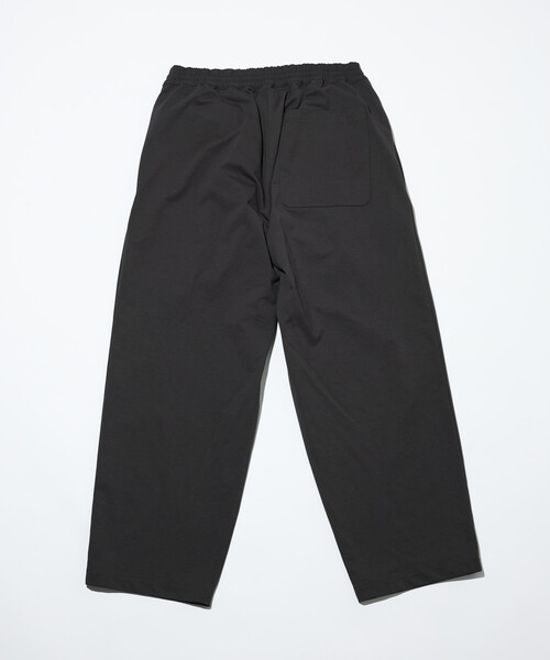 FREAK'S STORE(フリークスストア)の「AIRDRY HIGH TECH YARN エアドライ イージー ワイド スラックスパンツ リラックスフィット(スラックス・メンズ・ブラック/チャコールグレー/ブラウン・LARGE/MEDIUM/SMALL)」の4枚目の写真