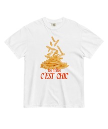 Polychrome Goods（ポリクロームグッズ）の「Polychrome Goods/ポリクロームグッズ Les Frites, C'est Chic T-Shirt（Tシャツ/カットソー）」