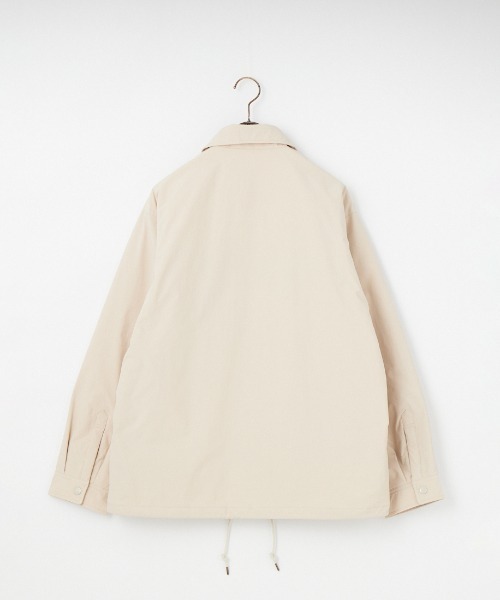 DANTON（ダントン）の「[DANTON/ダントン] ピーチタフタ 中綿入り コーチジャケット（その他アウター・レディース・アイボリー/ネイビー・40/42）」の5枚目の写真