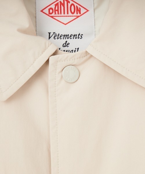 DANTON（ダントン）の「[DANTON/ダントン] ピーチタフタ 中綿入り コーチジャケット（その他アウター・レディース・アイボリー/ネイビー・40/42）」の7枚目の写真