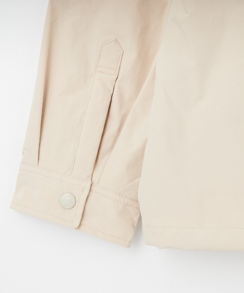 DANTON（ダントン）の「[DANTON/ダントン] ピーチタフタ 中綿入り コーチジャケット（その他アウター・レディース・アイボリー/ネイビー・40/42）」の11枚目の写真