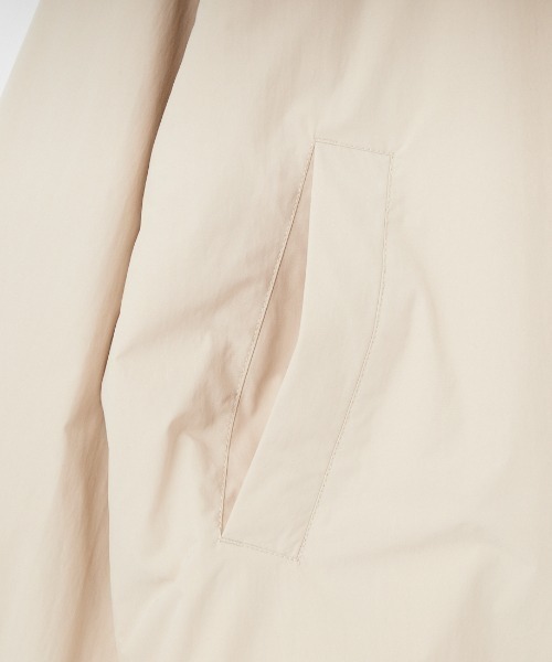 DANTON（ダントン）の「[DANTON/ダントン] ピーチタフタ 中綿入り コーチジャケット（その他アウター・レディース・アイボリー/ネイビー・40/42）」の12枚目の写真