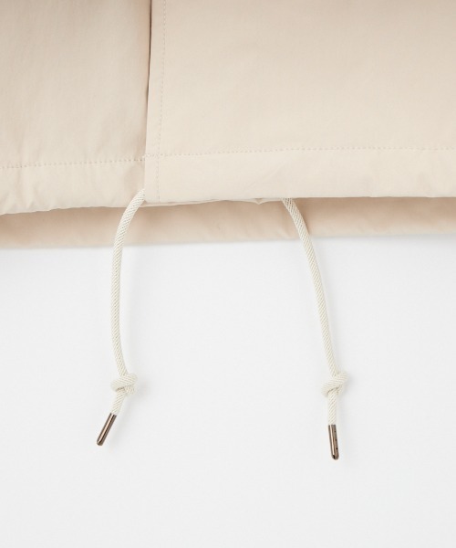 DANTON（ダントン）の「[DANTON/ダントン] ピーチタフタ 中綿入り コーチジャケット（その他アウター・レディース・アイボリー/ネイビー・40/42）」の13枚目の写真
