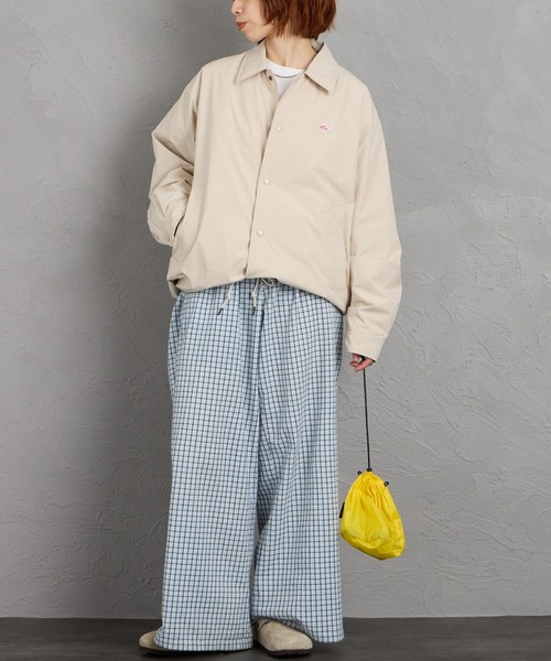 DANTON/ダントン] ピーチタフタ 中綿入り コーチジャケット（その他
