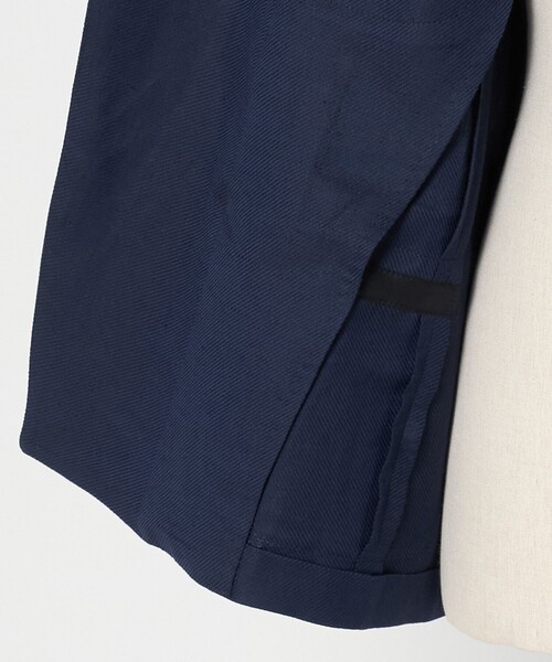 UNITED ARROWS(ユナイテッドアローズ)の「Vitale Barberis Canonico ウールリネン カルゼ ダブル 6ボタン ブレザー(テーラードジャケット・メンズ・ネイビー・46/48/50)」の4枚目の写真