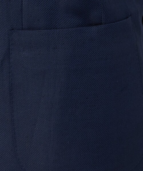 UNITED ARROWS(ユナイテッドアローズ)の「Vitale Barberis Canonico ウールリネン カルゼ ダブル 6ボタン ブレザー(テーラードジャケット・メンズ・ネイビー・46/48/50)」の8枚目の写真