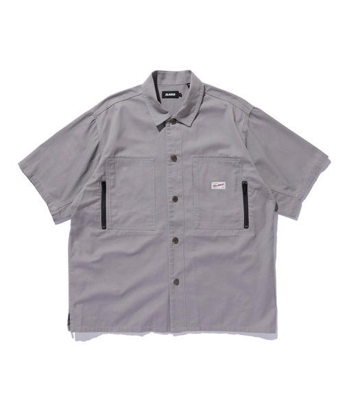 XLARGE（エクストララージ）の「SIDE ZIP S/S WORK SHIRT（シャツ/ブラウス・メンズ・ブルー/グレー/ブラック・XL/L/M/S）」の3枚目の写真