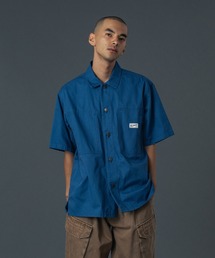 XLARGE | SIDE ZIP S/S WORK SHIRT(シャツ/ブラウス)