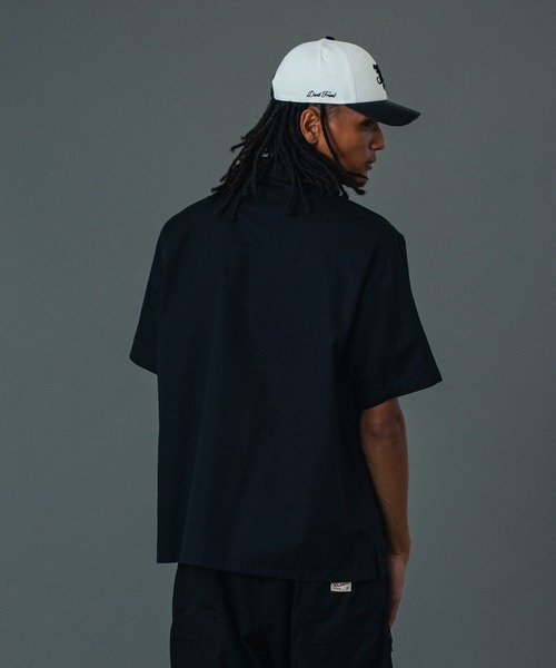 XLARGE（エクストララージ）の「SIDE ZIP S/S WORK SHIRT（シャツ/ブラウス・メンズ・ブルー/グレー/ブラック・XL/L/M/S）」の6枚目の写真