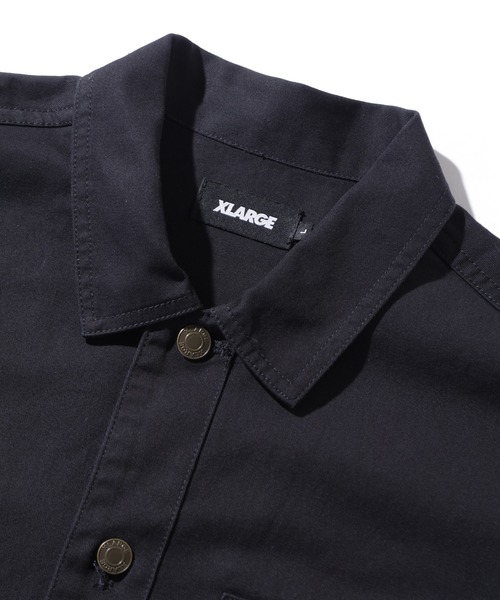 XLARGE（エクストララージ）の「SIDE ZIP S/S WORK SHIRT（シャツ/ブラウス・メンズ・ブルー/グレー/ブラック・XL/L/M/S）」の12枚目の写真
