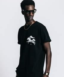 CRIMIE | CR MUSUTANG USED PRINT T SHIRT(Tシャツ/カットソー)