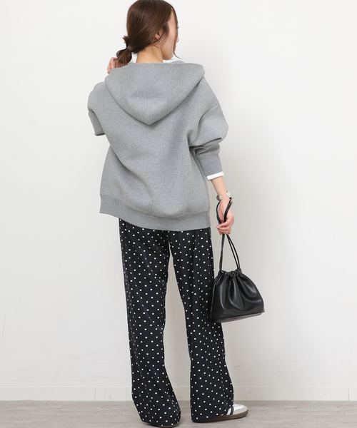 JOURNAL STANDARD relume(ジャーナルスタンダード レリューム)の「ランダムドットイージーパンツ(その他パンツ・レディース・ブラック/ブラウン/ホワイト・FREE)」の9枚目の写真