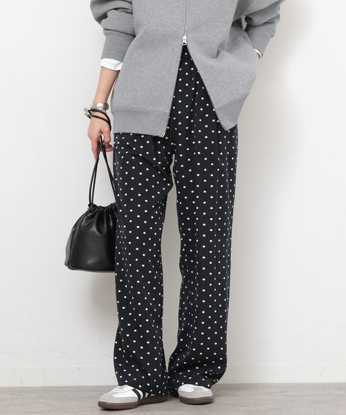 JOURNAL STANDARD relume(ジャーナルスタンダード レリューム)の「ランダムドットイージーパンツ(その他パンツ・レディース・ブラック/ブラウン/ホワイト・FREE)」の11枚目の写真