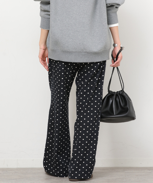 JOURNAL STANDARD relume(ジャーナルスタンダード レリューム)の「ランダムドットイージーパンツ(その他パンツ・レディース・ブラック/ブラウン/ホワイト・FREE)」の14枚目の写真