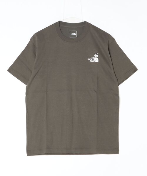 THE NORTH FACE（ザノースフェイス）の「S/S Zoo Picker Tee NT32659（Tシャツ/カットソー・メンズ・グレー/ブラック/オリーブ・MEDIUM/LARGE/X-LARGE/SMALL）」の3枚目の写真