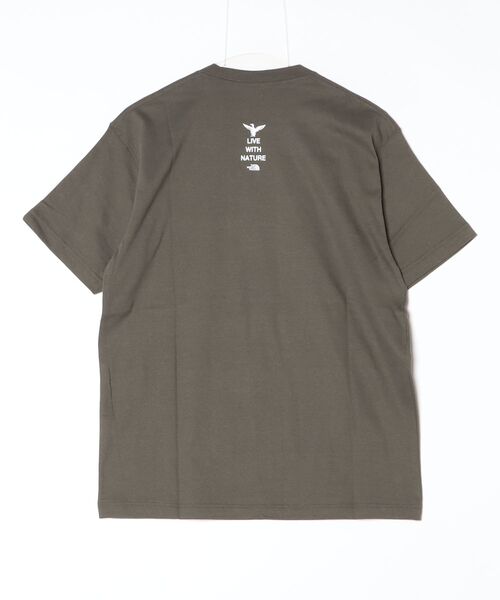 THE NORTH FACE（ザノースフェイス）の「S/S Zoo Picker Tee NT32659（Tシャツ/カットソー・メンズ・グレー/ブラック/オリーブ・MEDIUM/LARGE/X-LARGE/SMALL）」の4枚目の写真