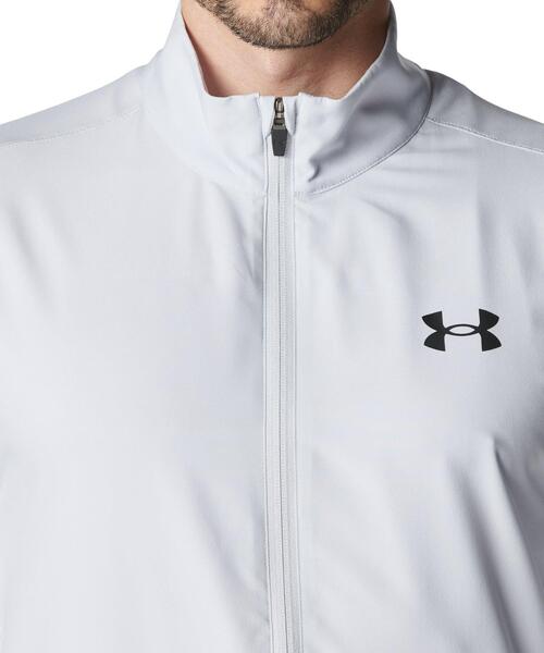 UNDER ARMOUR(アンダーアーマー)の「UAフレッシュウーブン フルジップ ジャケット(トレーニング/メンズ)(その他アウター・メンズ・グレー・XL/M/L/S/3XL/2XL)」の4枚目の写真