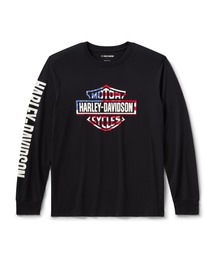 Harley-Davidson | スターズ&ストライプス 長袖シャツ(シャツ/ブラウス)