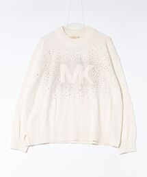 Michael kors ゆったり　ニット　セーター MICHAEL KORS（マイケルコース） セーター ニット MICRO MKロゴ クルー