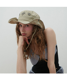 HHIPS（ダブルヒップス）の「フラワースタッズサファリハット（3色）（ハット）」