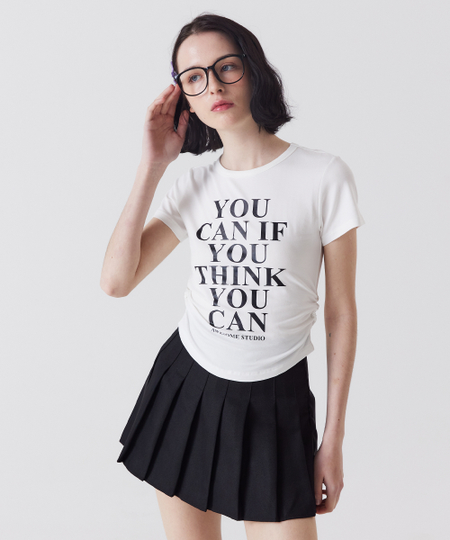 AWESOME STUDIO(オーサムスタジオ)の「ユーカン シャーリング 半袖Tシャツ ブラック(Tシャツ/カットソー・レディース・その他・FREE)」の4枚目の写真