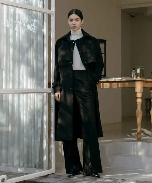 MAYVERU（メイバーユー）の「Lenna wool turtleneck t-shirt _ Ivory（Tシャツ/カットソー・レディース・その他・FREE）」の13枚目の写真
