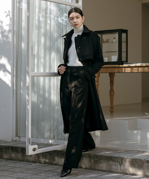 MAYVERU（メイバーユー）の「Lenna wool turtleneck t-shirt _ Ivory（Tシャツ/カットソー・レディース・その他・FREE）」の15枚目の写真