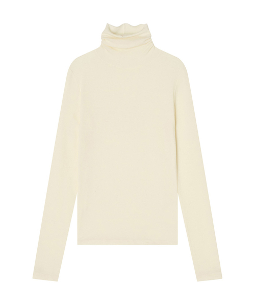 MAYVERU（メイバーユー）の「Lenna wool turtleneck t-shirt _ Ivory（Tシャツ/カットソー・レディース・その他・FREE）」の19枚目の写真