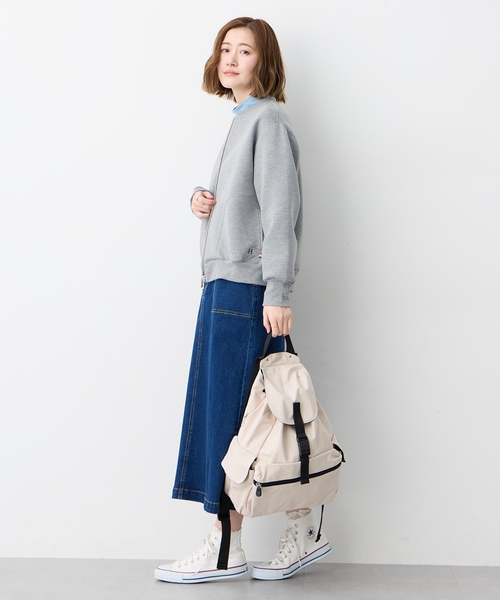 Petit Honfleur(プチオンフルール)の「【anello】巾着リュック【撥水】(トートバッグ・レディース・アイボリー/ブラック・フリー)」の19枚目の写真