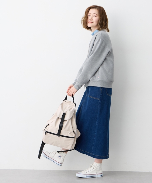 Petit Honfleur(プチオンフルール)の「【anello】巾着リュック【撥水】(トートバッグ・レディース・アイボリー/ブラック・フリー)」の22枚目の写真