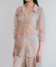 sahara（サハラ）の「【PRE ORDER】Art Print Sheer Shirt（シャツ/ブラウス）」