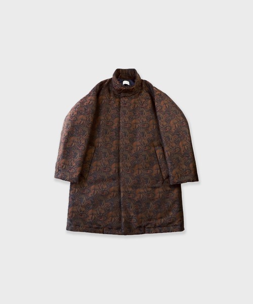 superNova.(スーパーノヴァ)の「superNova. Market coat - Paisley JQ / SN-391(ノーカラーコート・メンズ・ブラウン・M/S)」の22枚目の写真