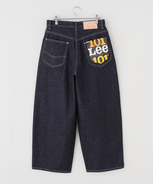Lee(リー)の「【WEB+一部店舗限定】LEE / リー TUCK RIDERS PANTS(デニムパンツ・レディース・ホワイト/ネイビー・SMALL/MEDIUM)」の18枚目の写真