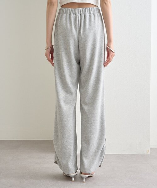 mystic（ミスティック）の「裾ギャザーリブパンツ（その他パンツ・レディース・ブラック/ブラック系その他2/ベージュ/グレー・1/2）」の13枚目の写真