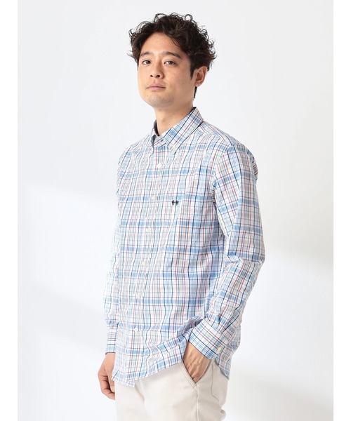 McGREGOR（マックレガー）の「シルク混サッカーシャツ（シャツ/ブラウス・メンズ・その他9/ブルー/その他11/イエロー・M/L/XL）」の2枚目の写真