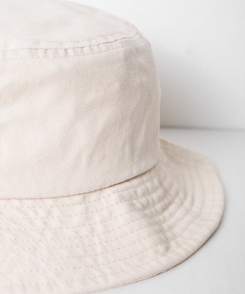 FRUIT OF THE LOOM(フルーツオブザルーム)の「【FRUIT OF THE LOOM】Pigment BUCKET HAT(ハット・レディース・ブラック/ベージュ/ブラウン/アイボリー/インディゴブルー・FREE)」の10枚目の写真