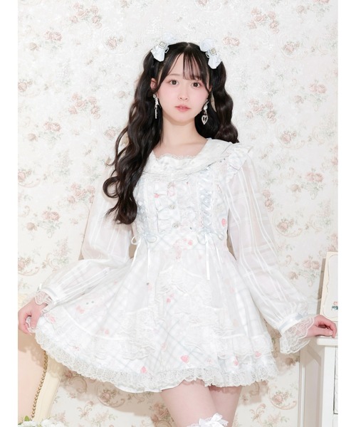 NOEMIE（ノエミー）の「sweet cat シアーチェック セットアップ