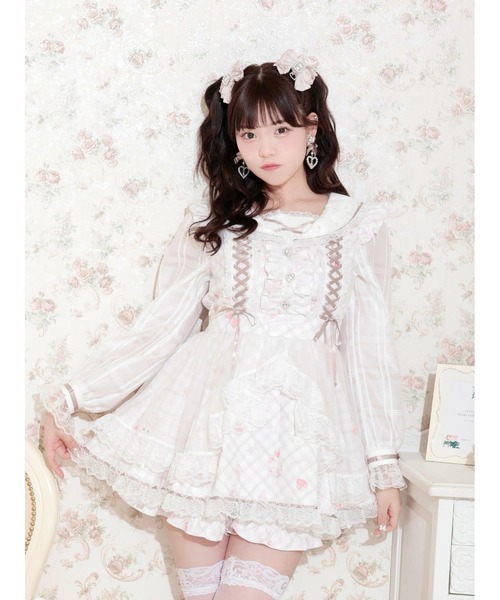 NOEMIE（ノエミー）の「sweet cat シアーチェック セットアップ