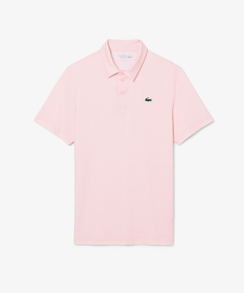 LACOSTE(ラコステ)の「総柄ゴルフプリント ウルトラドライストレッチポロシャツ(ポロシャツ・メンズ・ネイビー/ライトブルー/ホワイト/ピンク・5/4/3)」の14枚目の写真