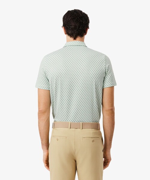 LACOSTE(ラコステ)の「総柄ゴルフプリント ウルトラドライストレッチポロシャツ(ポロシャツ・メンズ・ネイビー/ライトブルー/ホワイト/ピンク・5/4/3)」の18枚目の写真
